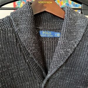 Polo shrug cardigan